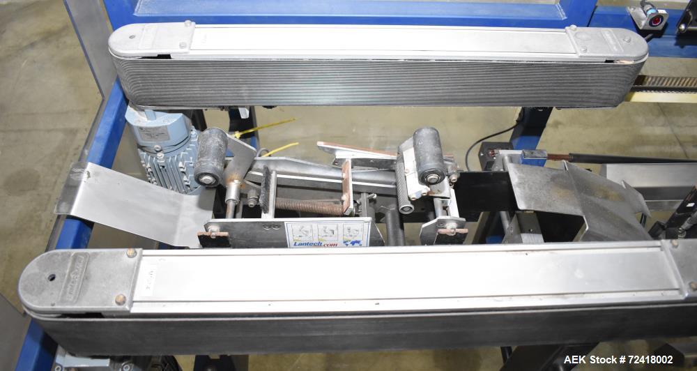 Used Lantech Automatic Case Erector and Bottom Case Sealer